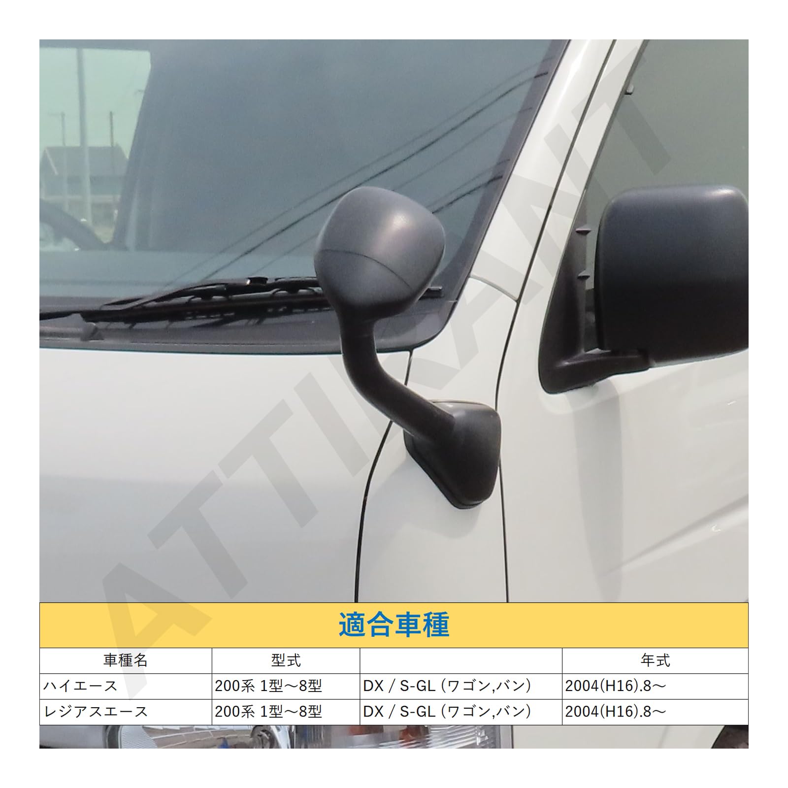 Amazon | ハイエース 200 1型 2型 3型 4型 5型 6型 7型 8型 フェンダー