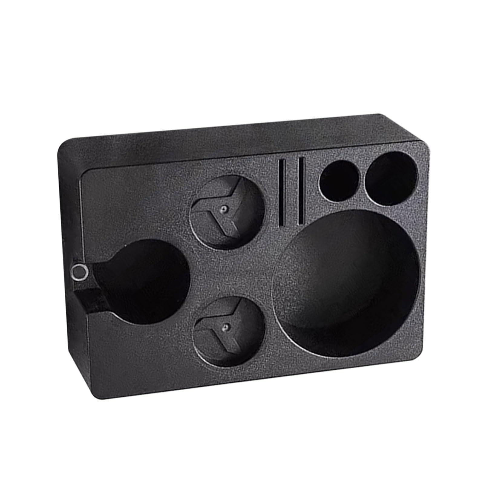 Multifunktionale Tamper Station, praktische Tamper Station, Kunststoff Tamper Kaffeewerkzeug, geeignet für Verschiedene Einstellungen, Kaffeezubehör