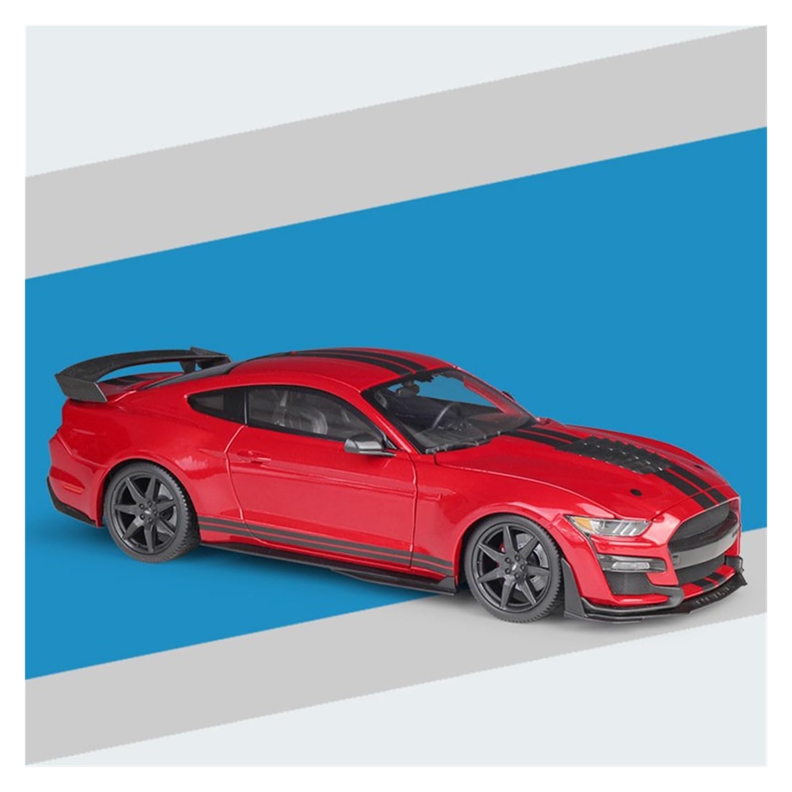 MOCALUX Scale Die-Cast Model Car 1:18 For Mustang For Shelby GT500 2020 Collection Diecast Alloy Model Vehicles(C)