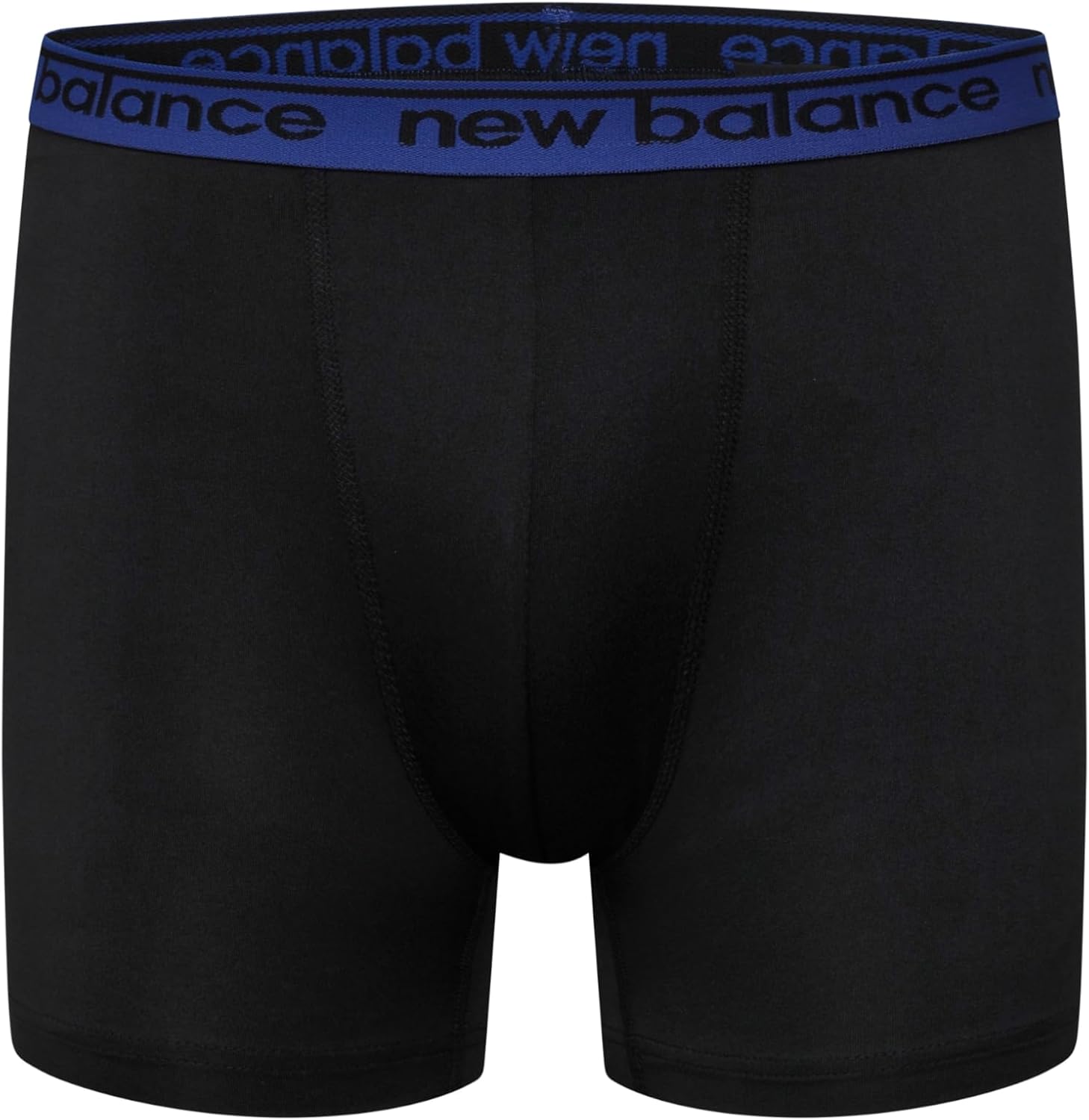 New Balance Boys' Non-brushed Jersey Sport Performance Wicking Boxer Briefs Underwear (Multi Pack) image 3