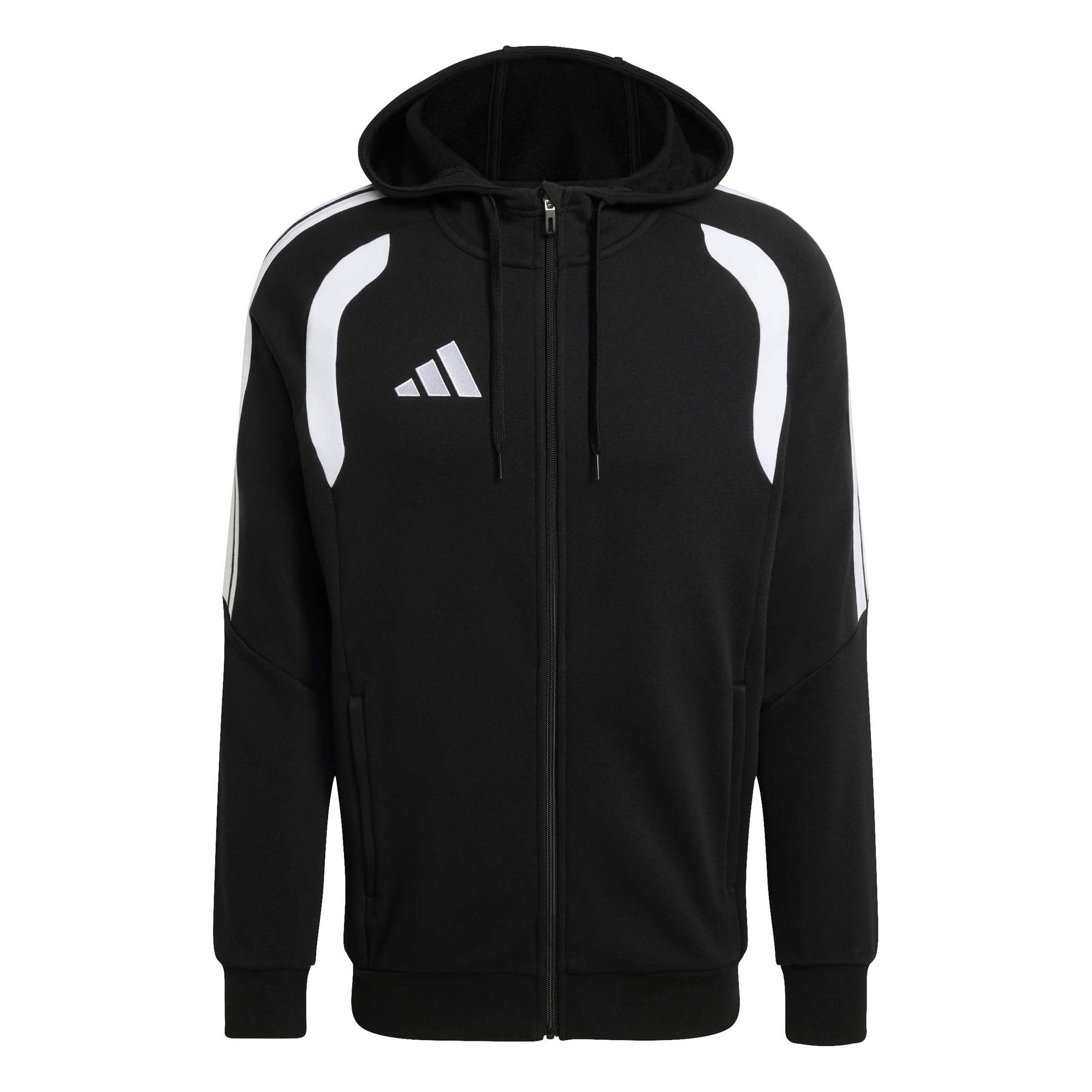 Adidas Men's Noir Zip-Up Hoodie Tiro26 League
