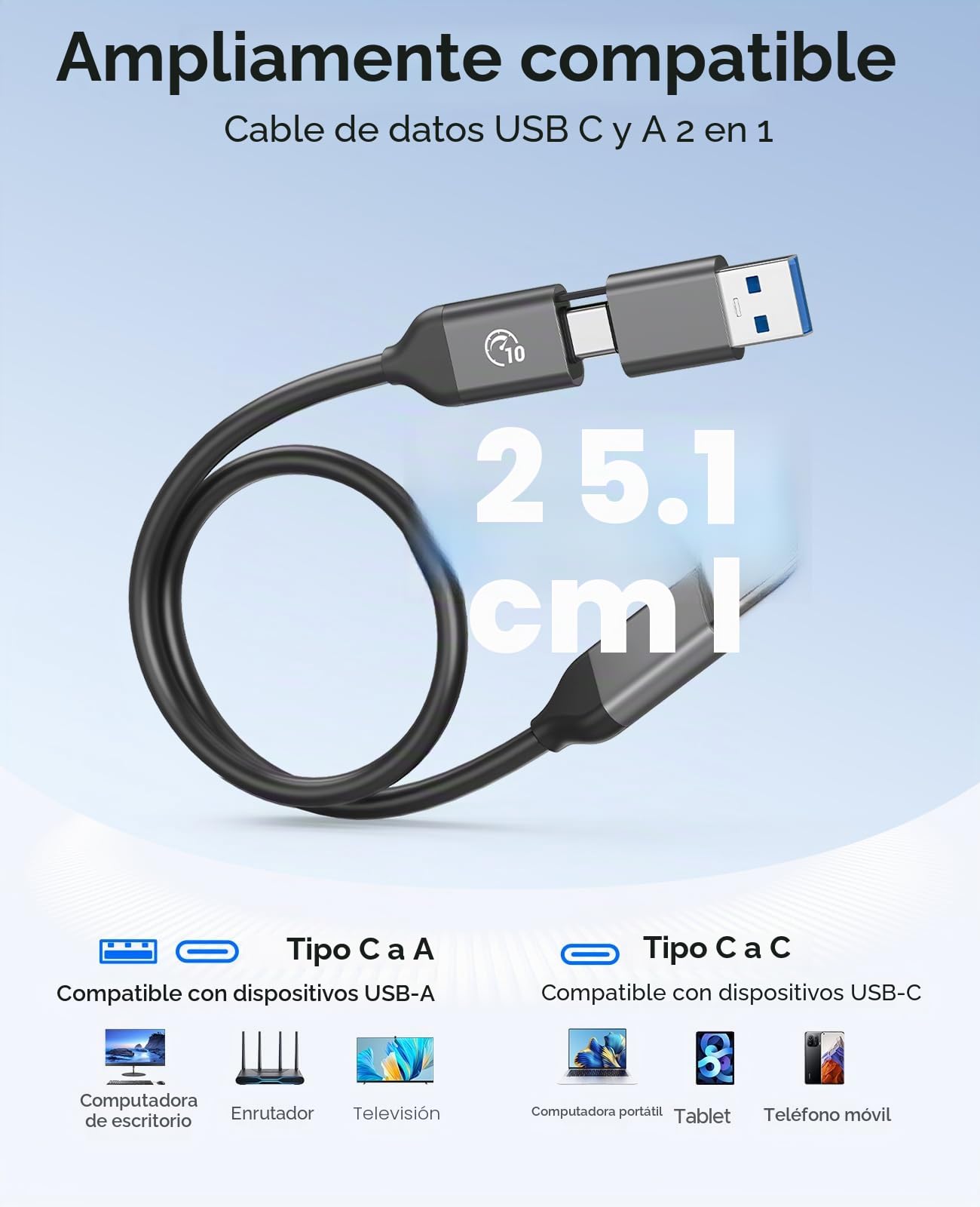 ORICO SSD Portátil Extremo 480GB, hasta 460 MB/s, SSD NVMe Portátil con Cable USB C 2 en 1 para iPhone 15/16/17, Mac, PC, Smartphone y Consola de Juegos, B5Plus-VB