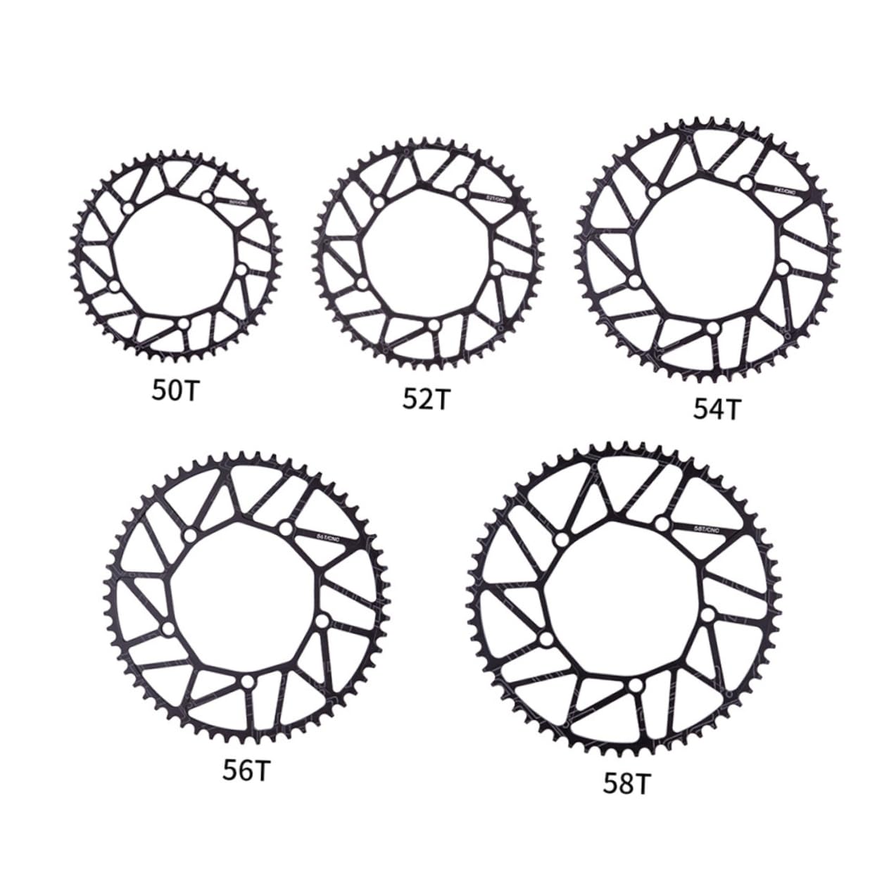 ibasenice 1 Pz Guarnitura Bici Bcd Piastra Dente Accessorio Resistente per Protezione e Sostituzione per Ciclisti Professionisti