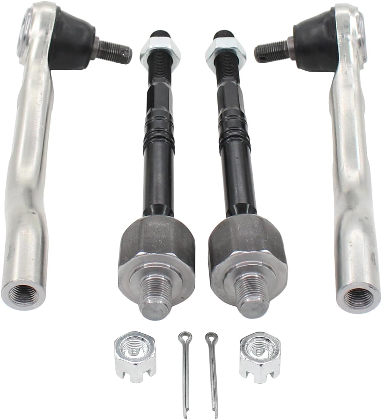 NewYall Front Left Right Inner and Outer Steering Tie Rod End for Honda Accord 2018 2019 2020 2021 2022