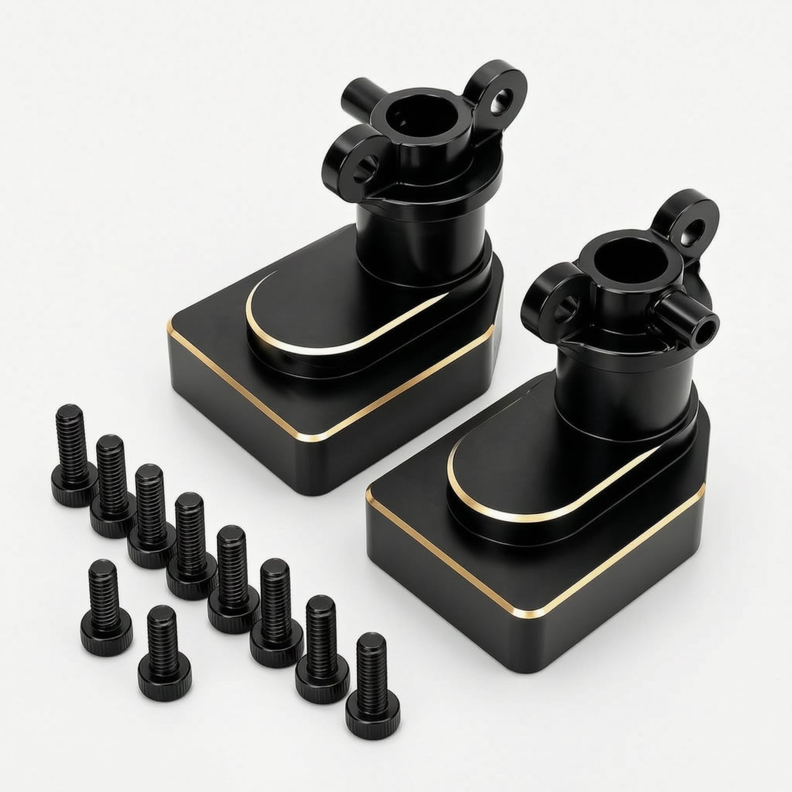 2 Piezas Caja Cambios Eje Trasero Estable Repuestos Engranaje para Aficionados Al Control Remoto, Coches Teledirigidos 1/12
