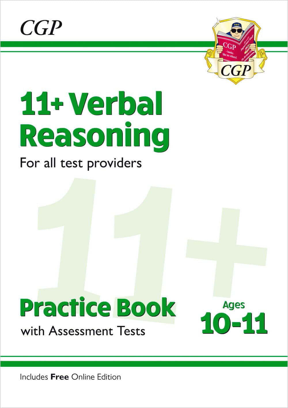 11+ Verbal Reasoning Practice Book & Assessment Tests - Ages 10-11 (for all test providers) (CGP 11+)