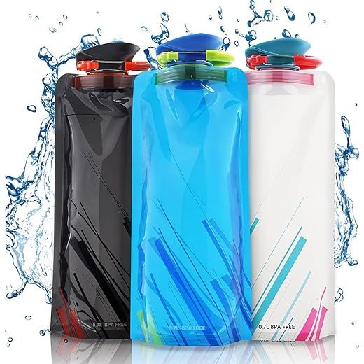 ZIBUYU 700ml Portable Water Pouches
