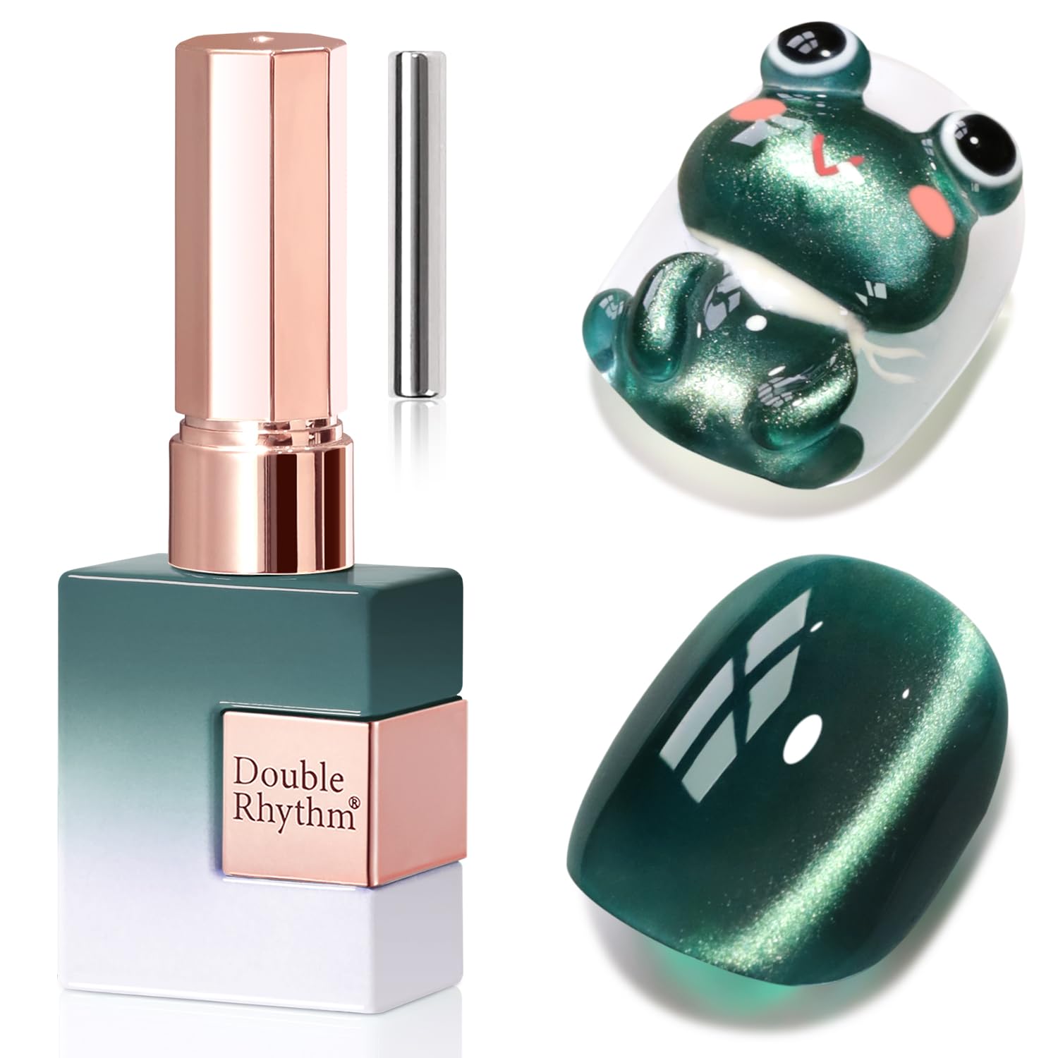 Amazon.com : Double Rhythm 0.5 OZ Cat Eye Gel Polish with Magnet