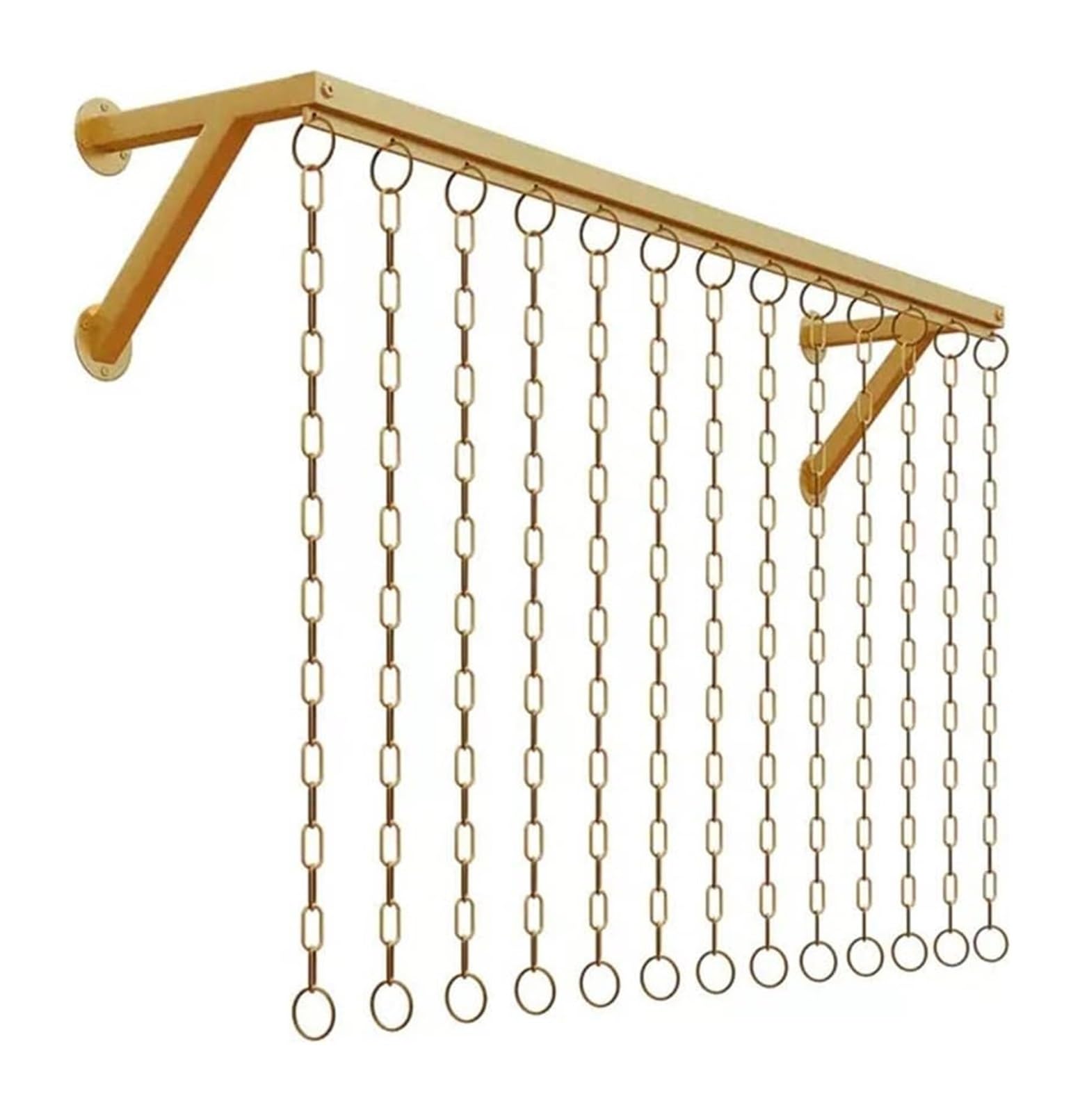 Étagère de rangement en métal pour vêtements afin de résoudre le manque de place des dressings