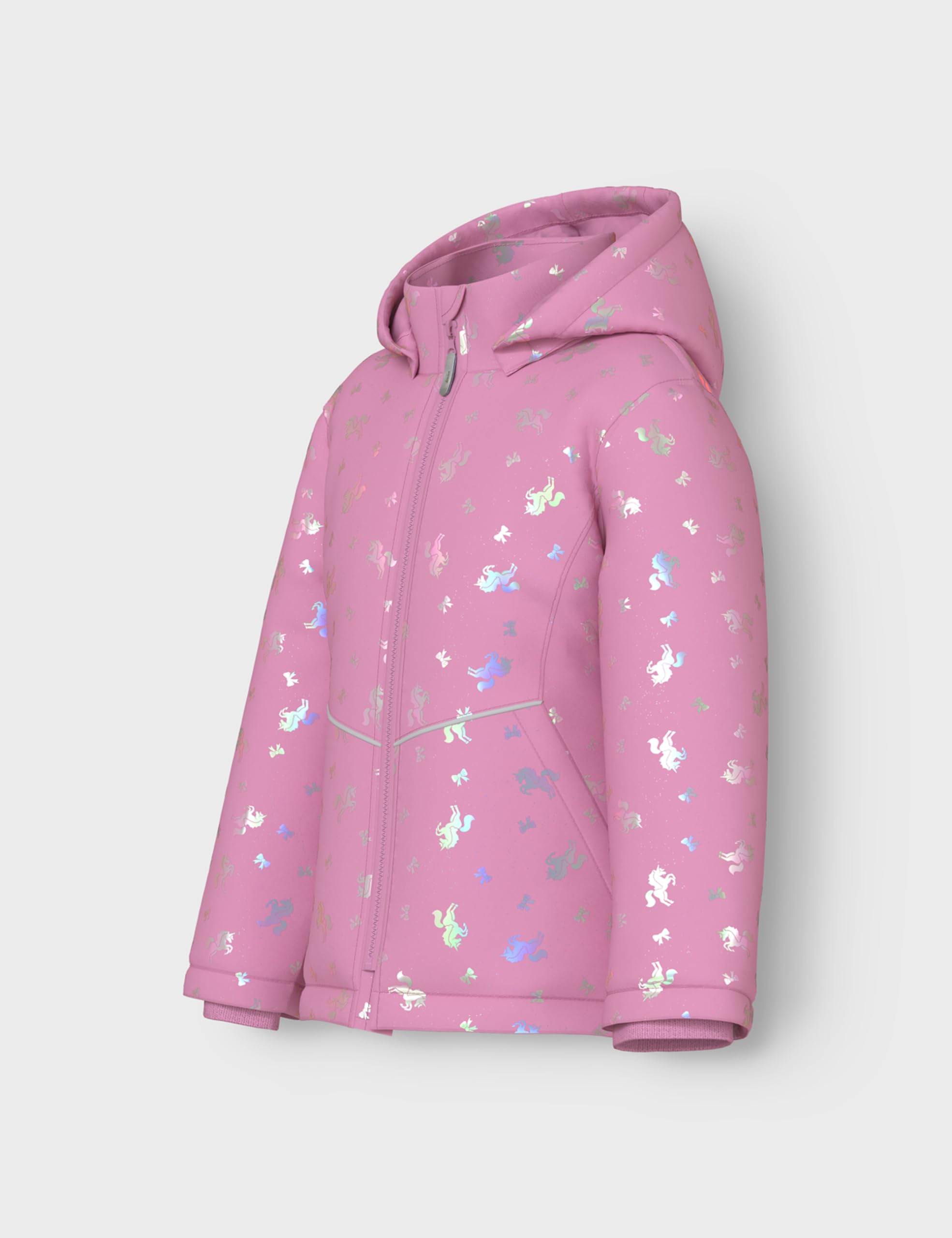 NAME IT Mädchen Nmfmaxi Jacket Foil Noos Kurzjacke (1er Pack)