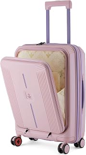 Nasher Miles Cabin Alexandria Hard-Sided Polypropylene TSA Lock 8 Wheels Double Spinner Luggage with Laptop Compartment Pe... Price In India