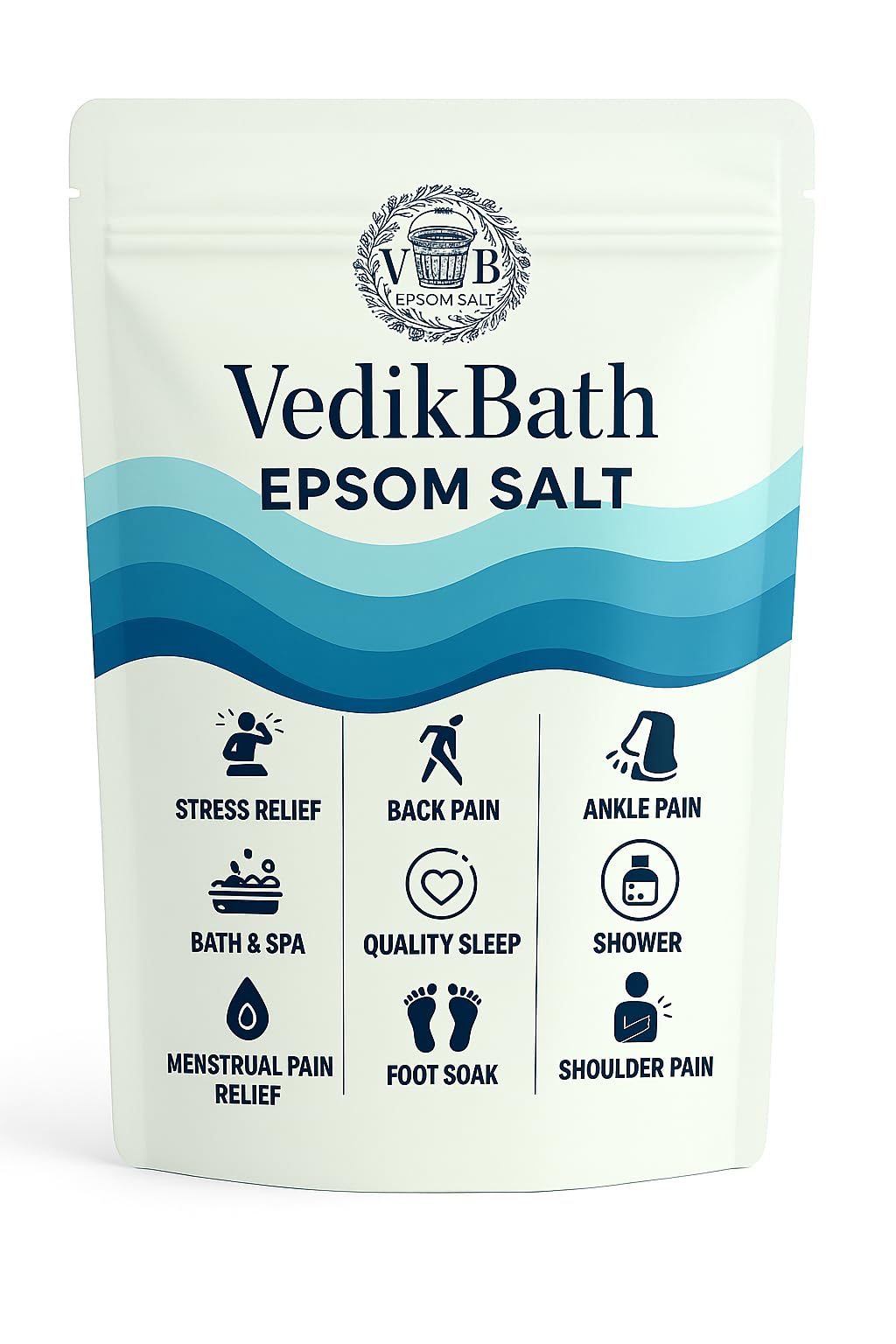 Epsom Salt | Natural Magnesium Sulfate for DIY Scrubs | Foot Soaks & Relaxing Baths | Fragrance-Free & Skin Safe | Fast-Dissolving Bath Soak for Sore Muscles | Workout Relief & Joint Comfort | Soak for Relaxation Detox & Stress Relief | 500 G (Pack Of 1)-picture-24