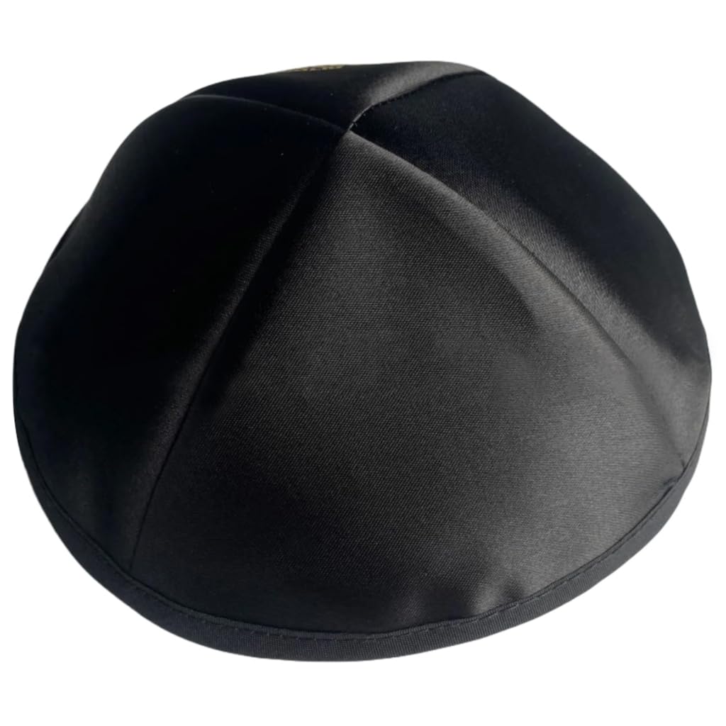 Sodeber Unisex Black Bk Traditional Jew Kippah Round Yarmulke Hat For Believers And Culture Enthusiasts Judaisms Kippa Daily