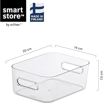 SmartStore Compact Clear Storage Box S - Small Transparent