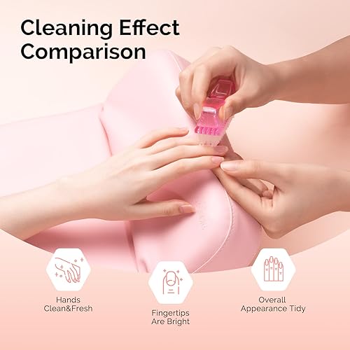 Miniatura 8 de MelodySusie Kit de herramientas de manicura de 14 piezas, kit de cuidado de uñas, lima de uñas, cortador de cutículas y empujador, mini papel de