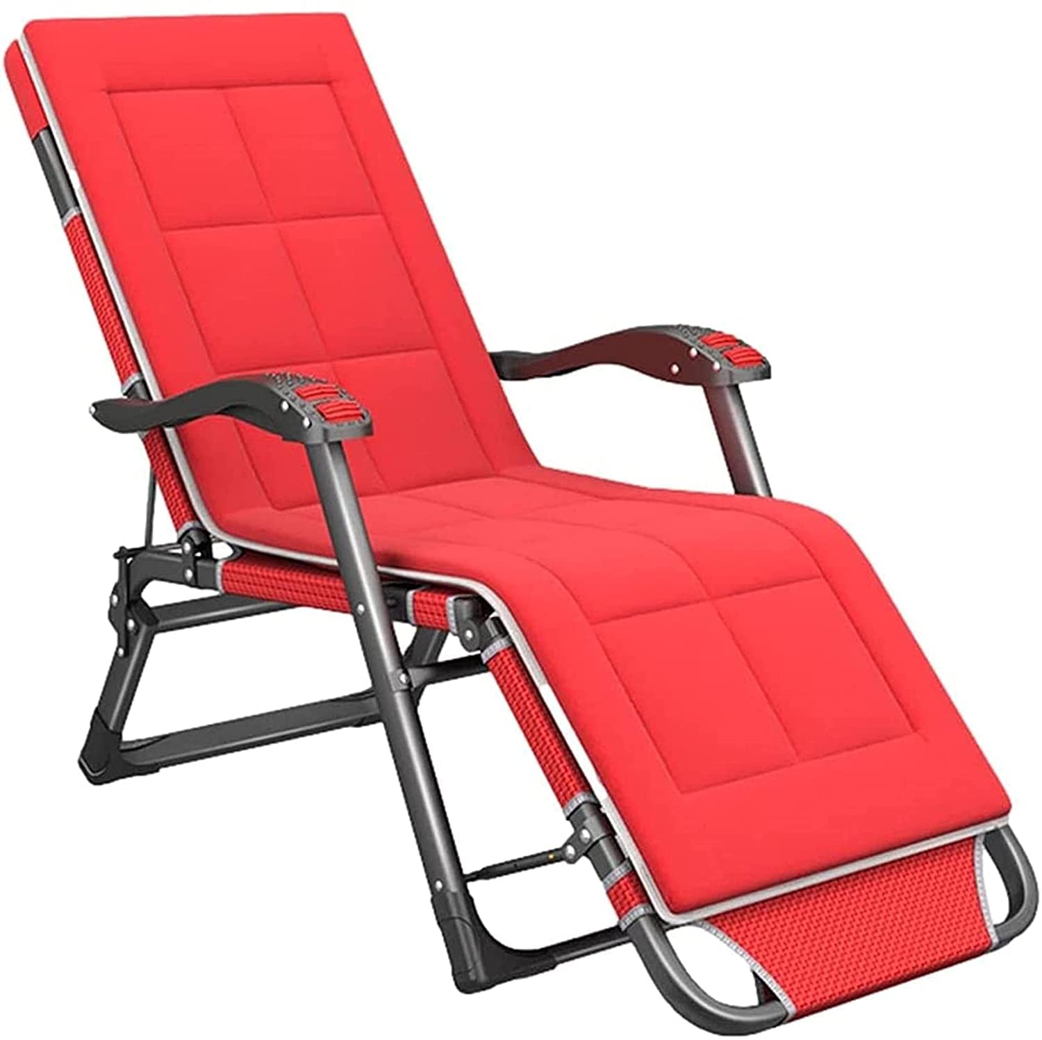 Sillón de Gravedad Cero, sillones para Exteriores, sillas con Asientos Acolchados, sillas Plegables, Juego de sillones reclinables de Gravedad Cero, sillas relajantes con Respaldo Ajustable, para