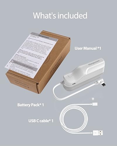 Miniatura 6 de for Oculus Quest 2 Battery Pack Hanpusen Oculus Quest 2 Accessories Portable Charger Compatible with Quest 2 Original Strap and Elite Strap 5000mAh