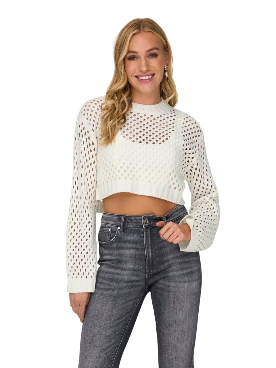 kotty Women's Solid Vista White Skin Friendly Sweater-picture-25