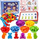 Skrtuans 60-teiliges tierspielzeug für kinder ist schön und langlebig in einer vielzahl von farben. Natürlich ist dieses stem montessori spielzeug von der prüfstelle geprüft, und es ist ungiftig, geruchlos,frei von bpa,blei und phthalaten. Es kann kindern erlauben, sicher zu spielen.