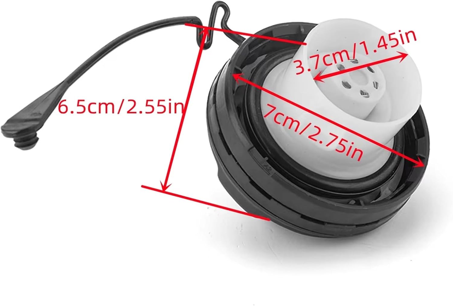 Tank Cap Compatible With Toyota For Scion TC 2005 2006 2007 2008 2009 2010 Car Inner Fuel Tank Cap Cover 77300-33070 77300-35040