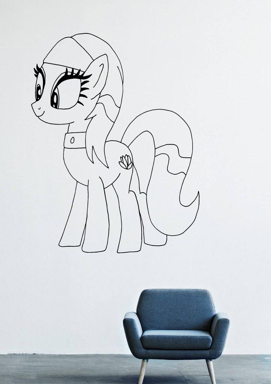 Pony Wall Decals Decor Vinyl Stickers GMO6557 Everything Else