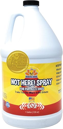 Bodhi Dog Not Here Spray Entrena a tu mascota donde no orinar Corrector de entrenamiento para cachorros y perros para uso en interiores y