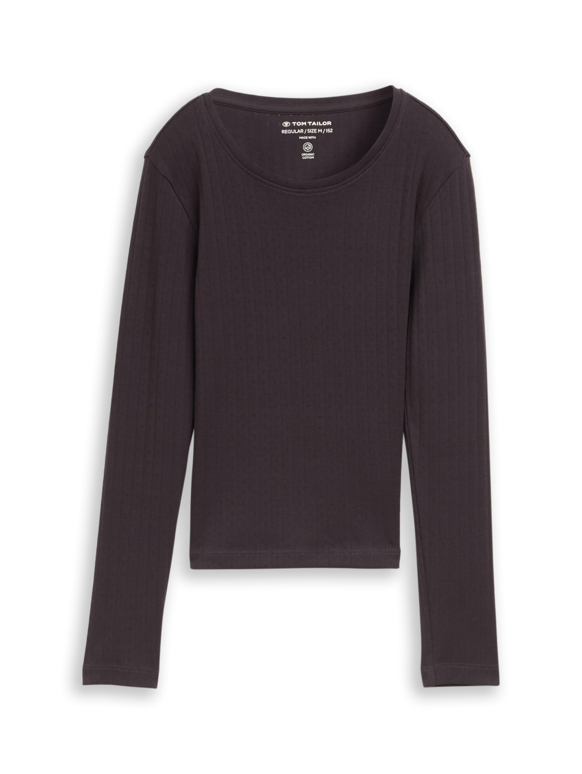 Tom Tailor Mädchen 1047387 Kinder Pointelle Langarmshirt