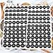 Spice Labels, 432Pcs Spice Labels Stickers 1.4in Waterproof Adhesive Round Preprinted Spice with Blank Label Black Tear Resistant Sticker for Kitchen Jars Caps Food Containers Spice Organizers