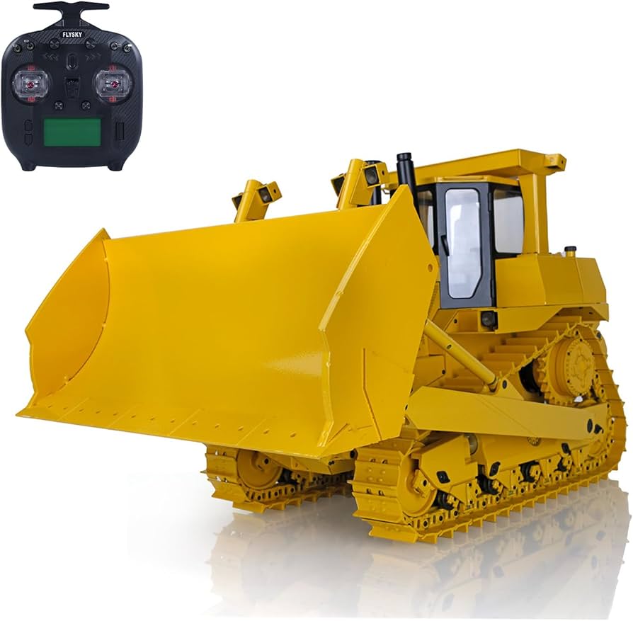 工芸品 Hsbddb Jshs Amazon.com: wheelfun JDM 1/14 Metal Hydraulic RC Bulldozer
