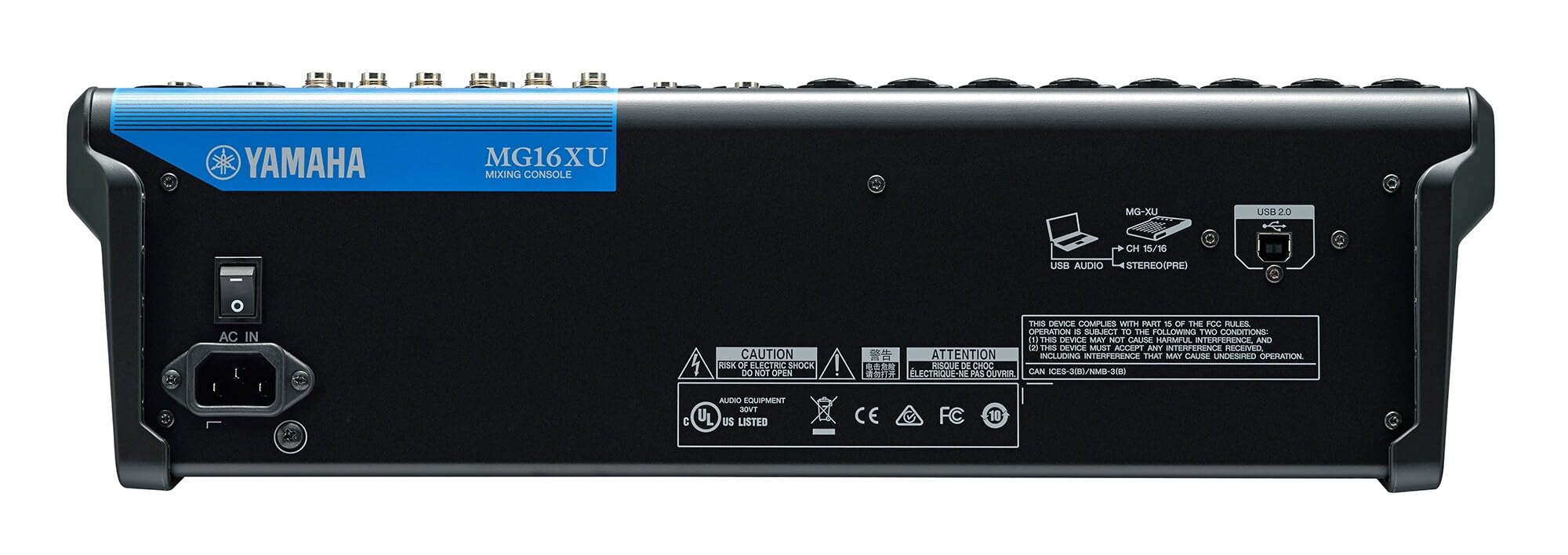 Yamaha MG16XU 16-Input 6-Bus Mixer with Effects