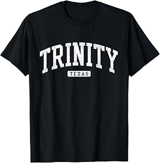 Trinity Texas TX JS03 College University Style T-Shirt