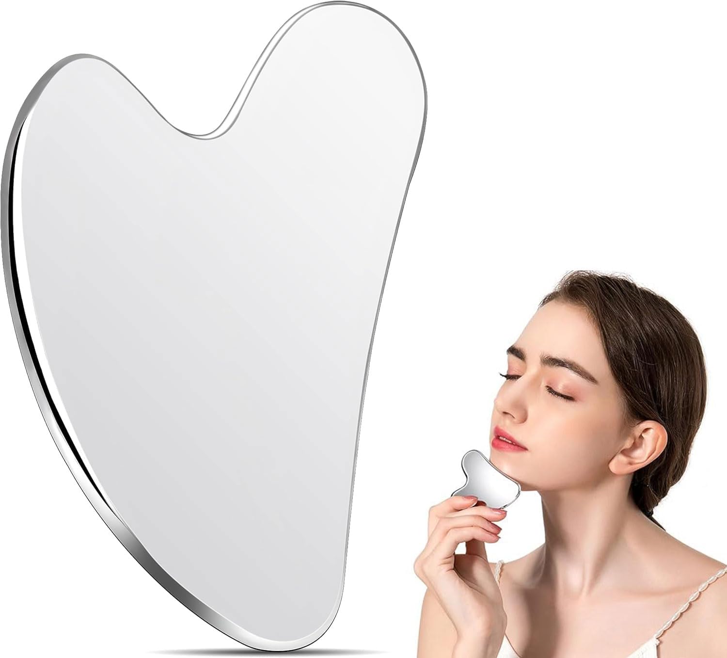 Stainless Steel Guasha Facial Massage Tool