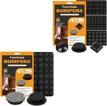 Rubber Feet for Electronics 122PCS+128PCS