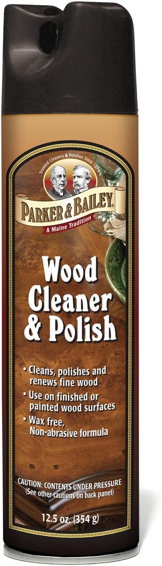 Parker Bailey Cleaning Product 563000 Cleaning Product Wood Cleaner & Polish Aerosol Spray, 12.5 oz