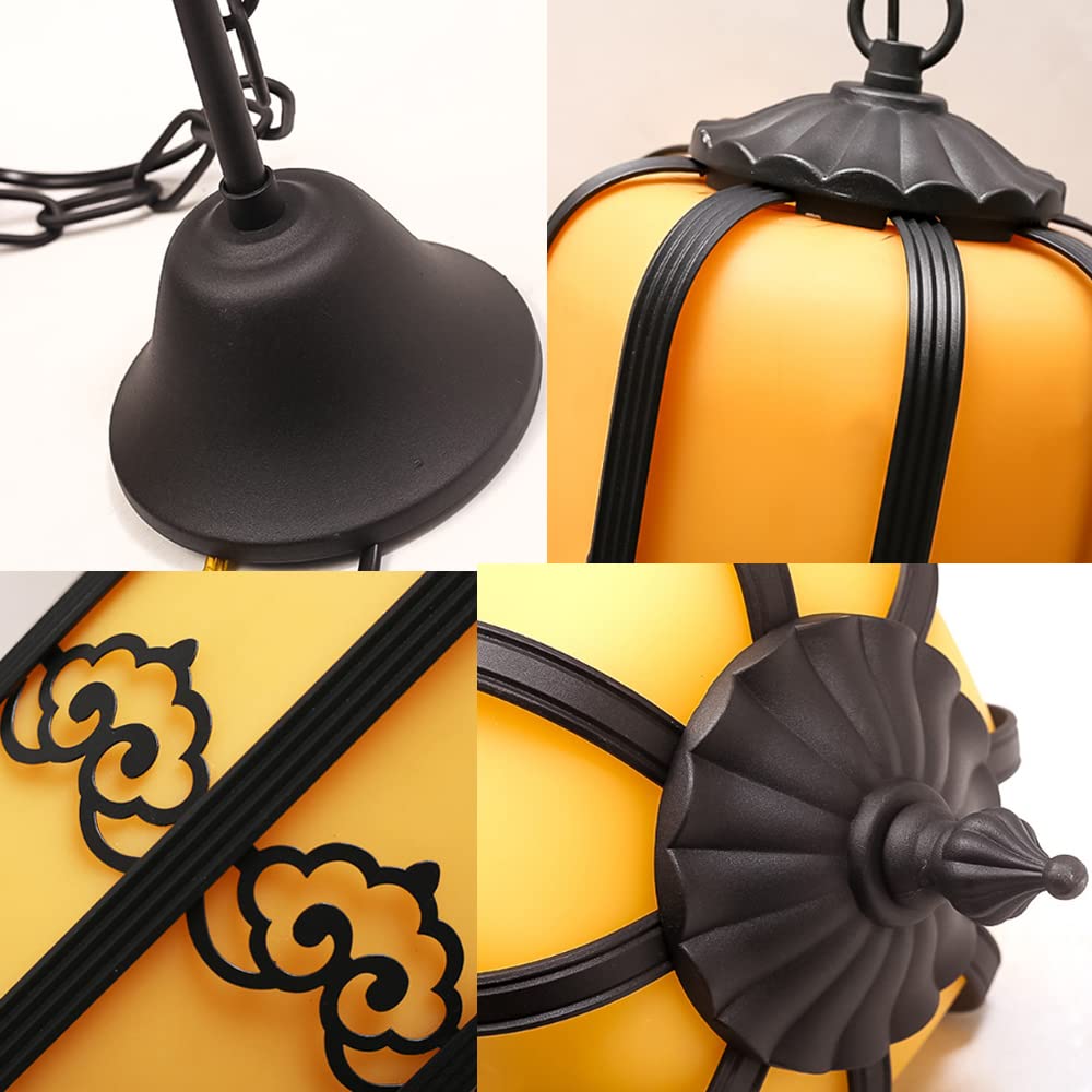 Lampa zewnętrzna Lampa wisząca ogrodowa Brama Przedpokój Balkon Lampa wisząca Latarnia Wodoodporna antykorozyjna Korytarz Alejek Dziedziniec Przednie drzwi Lampy sufitowe