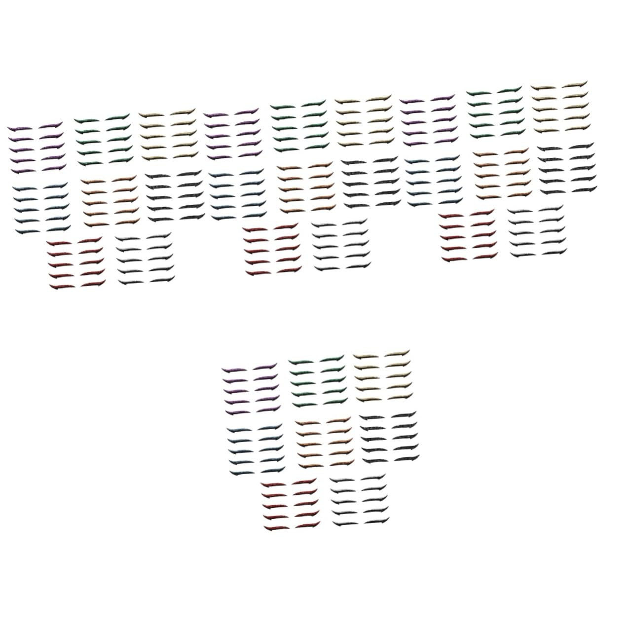 Angoily 160paia Eyeliner Stickers Riutilizzabili Per Makeup Occhi Temporanei Per Cosplay Feste e Occasioni Speciali Facili Da Applicare e Rimuovere Adatti Per Ogni Occasione