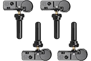 4 Pack Tire Pressure Monitoring Sensors (TPMS) for Select GM Vehicles