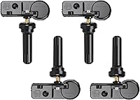 CDWTPS 315MHz TPMS Sensors for Chevy Silverado GMC Cadillac Buick - Pre-Programmed 4-Pack Replaces 13598771 13598772