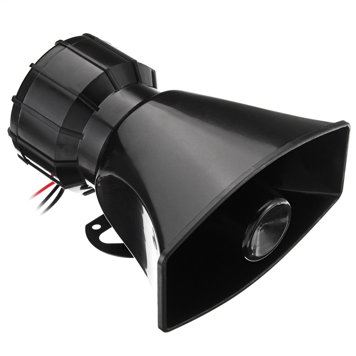 100W Auto Warn Alarm 5 Ton Laut Polizeifeuersirene Horn Pa Lautsprecher Mit Mic