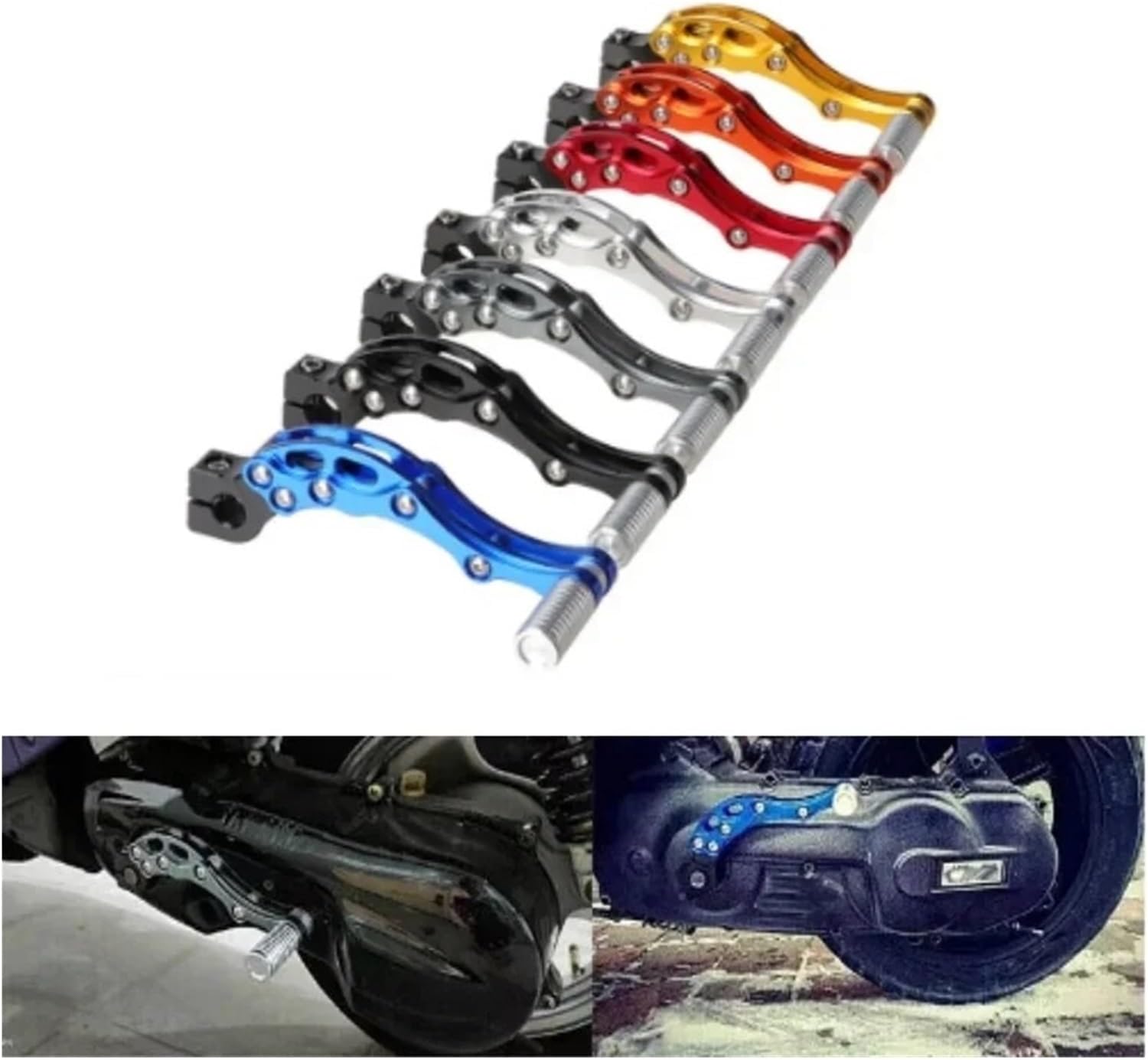 Kick Start Lever Motorcycle Engine Kick Start Starter Lever for JOG50,90,100 for Fuxi 100CC for Ghost Fire RSZ ZY100 for 139QMB Motorcycle Parts