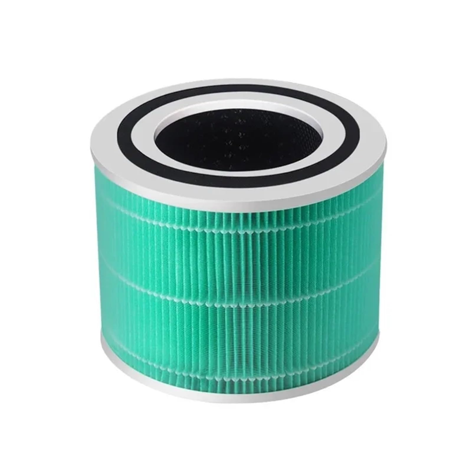 1 pezzo di ricambio for filtro attivato ad alta efficienza, compatibile con Levoit, purificatore d'aria Core 300 pezzi di ricambio accessori for filtro purificatore d'aria(Green)