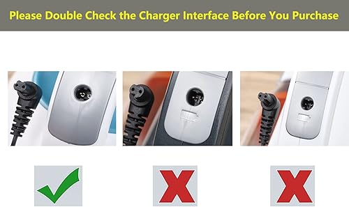 Miniatura 2 de Para Black and Decker Jack Cable de alimentación compatible con Black+Decker HHVI320JR00 HHVI320JRS02 HHVJ315JDP07 HHVJ315JDP27 HLVA320J00