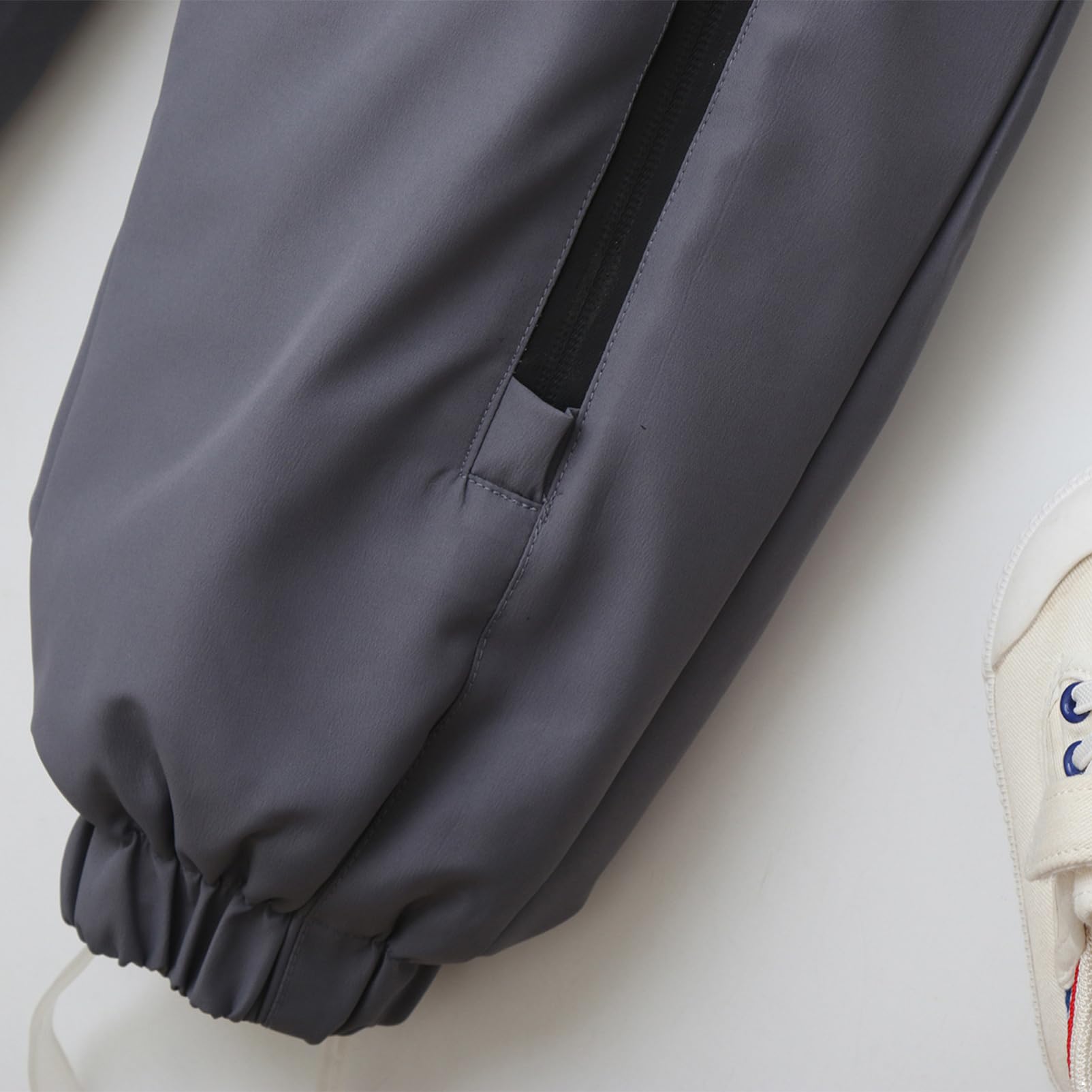 CHICTRY Tuta da Neve Intera per Neonato Neonata Pagliaccetto con Cappuccio Body in Pile Overall Jumpsuit Manica Lunca con Zip Tuta Invernale Snowsuit Grigio 3-4 anni