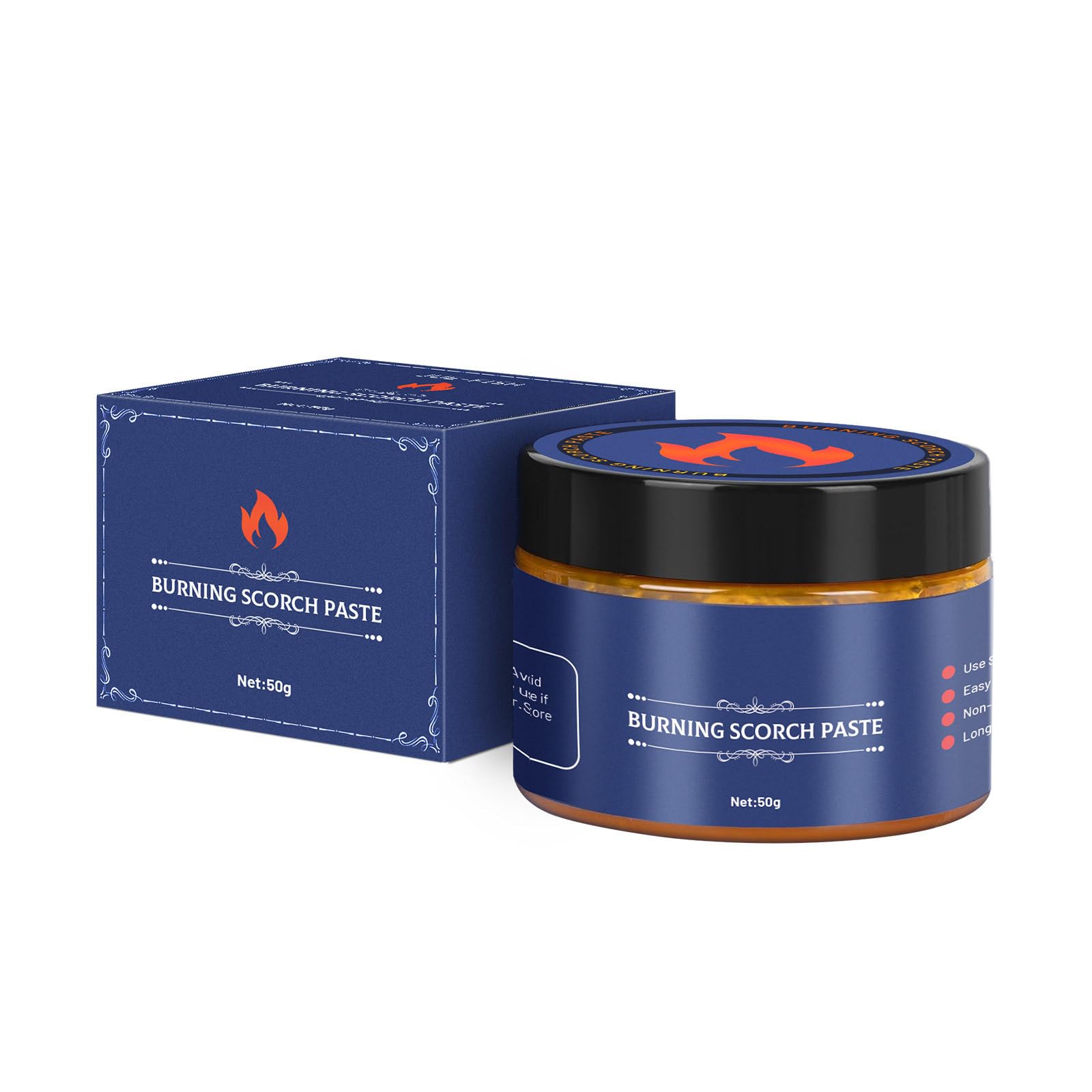 Efficient Heat Activated Pastes Woods Burning Pastes Multifunctional Woods Burning Gel Crafting Gel for Various Surfaces