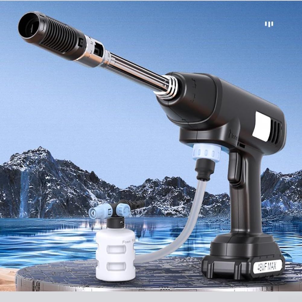 Idropulitrice Cordless 24V 2.5MPa Portatile Auto(white)