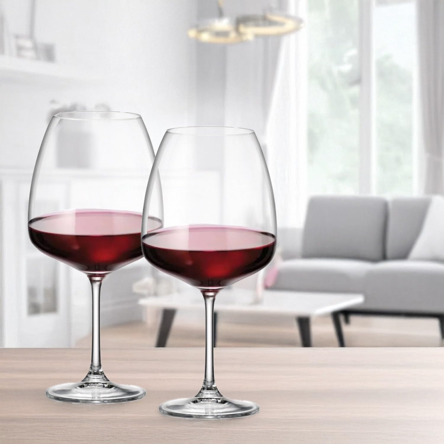 Set 6 Copas de Cristal de Bohemia de 810 ml en Transparente 810ml