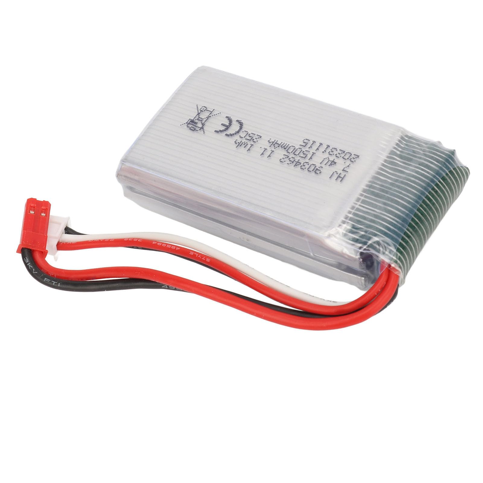 EMUKOEP Batterie au Lithium Polyvalente 7,4 V 1500 MAh pour Voiture RC pour FT009 et L969 – Construction Haut de Gamme