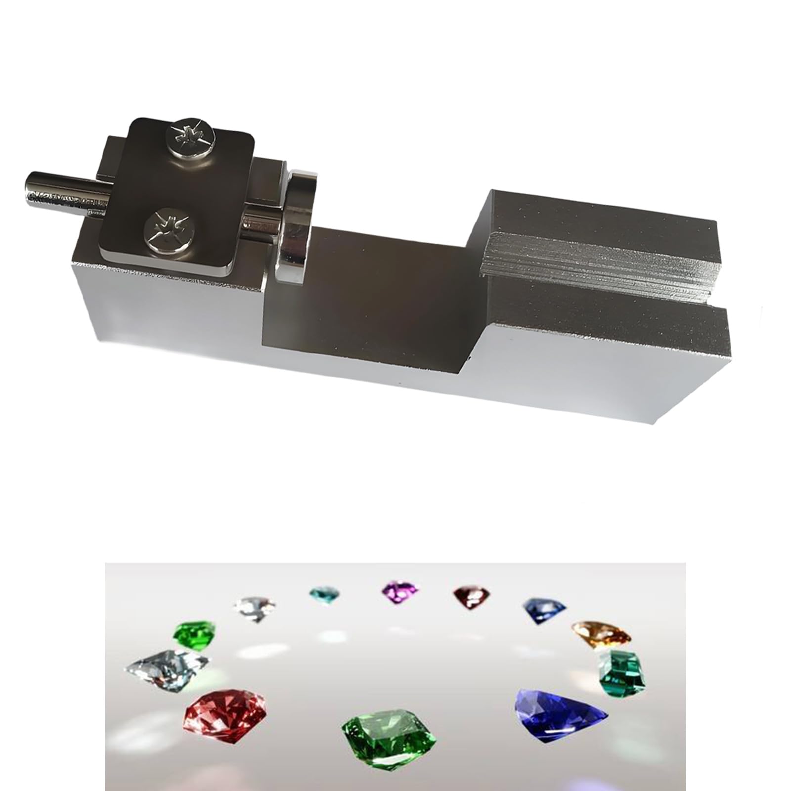Precisions Accessoire d'alignement de bijoux ergonomique Parfait pour le placement de pierres dans divers environnements d'artisanat Outil d'alignement lapidaire