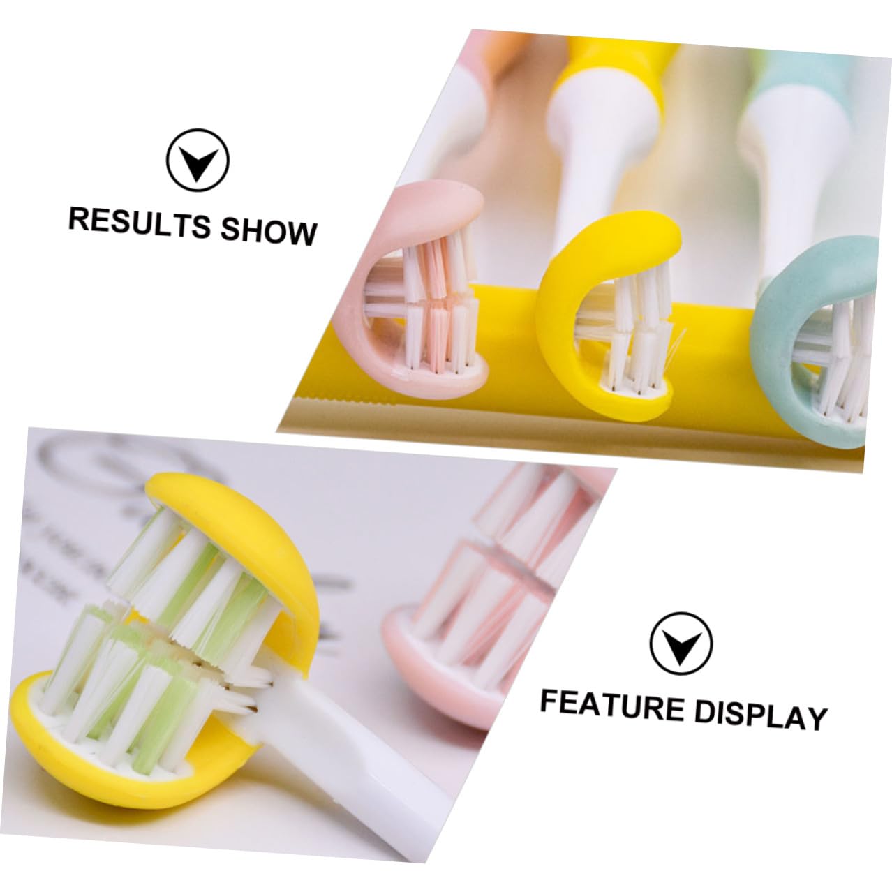 Spazzolino Da Denti a 3 Lati Per Adulti Manuale with Setole Morbide, Design Avvolgente 3d Per Pulizia Completa e Igiene Orale Quotidiana, Impugnatura Ergonomica Per Uso Domestico
