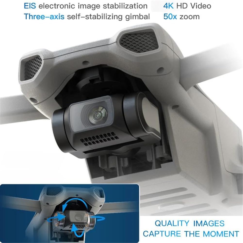 Single battery,017 dron 4k hd kamera 3-osiowy gimbal ekran dotykowy 249g ultralekka konstrukcja bezszczotkowy eis elektroniczny zdalnie sterowany quadrocopter